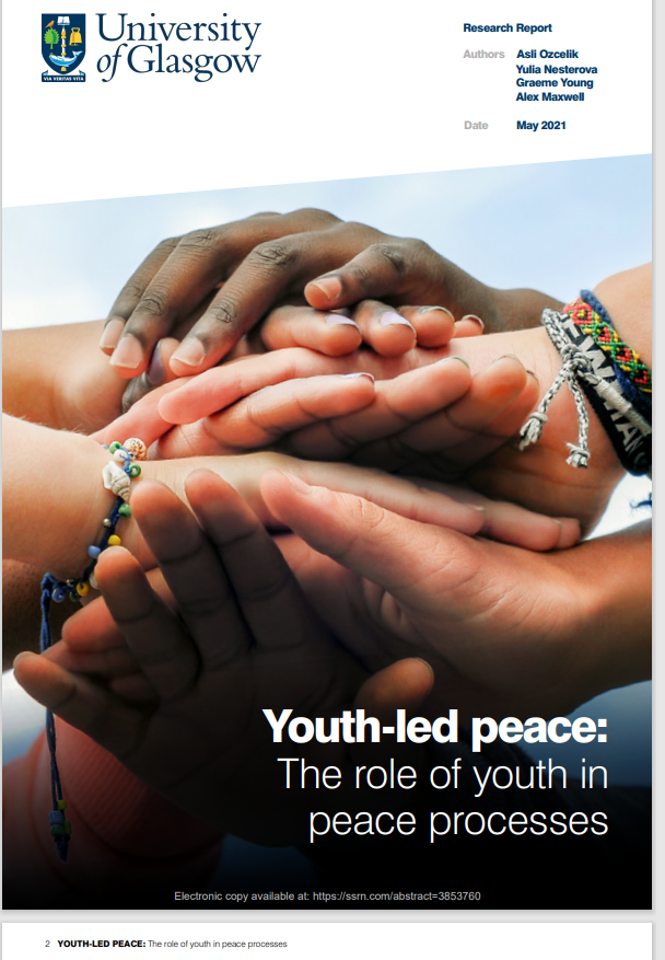 Youth-led peace: The role of youth in peace processes